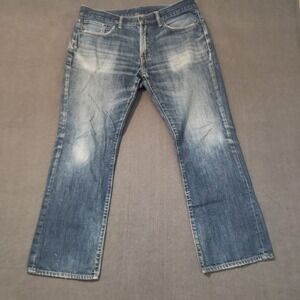 Gap Bootcut Jeans Mens 34x30 Blue Rockaway Wash 100% Cotton